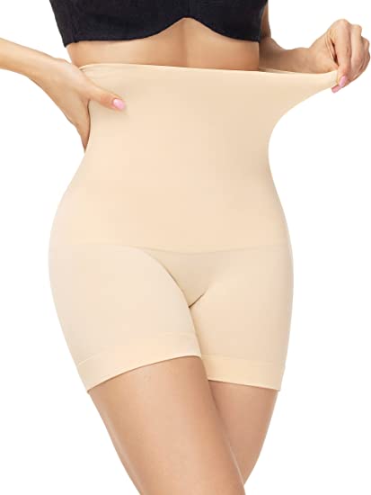 Shapewear Shorts for Women Tummy Control Boyshorts High Waisted Body Shaper Shorts Panties Thigh Slimmer